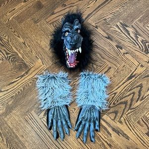 Wolf mask & gloves